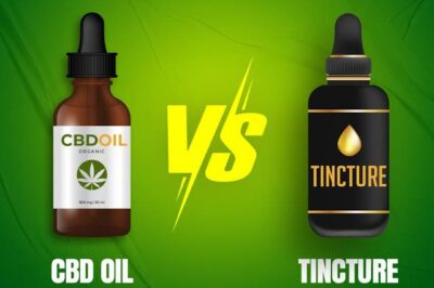CBD Oil vs. CBD Tinctures: Which is Best for CFS Relief?